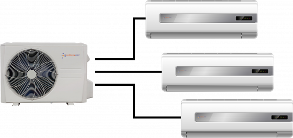 4 Head Outdoor Unit – KMS4MIO/X1C 38000 BTU - Image 2